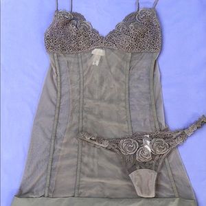 La Perla  body slip dress lingerie